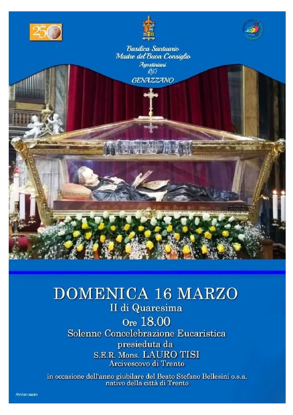 16 Marzo ore 18:00 II Domenica di Quaresima